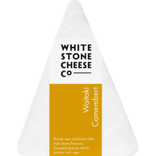 Waitaki Camembert 110g wedge retail pack