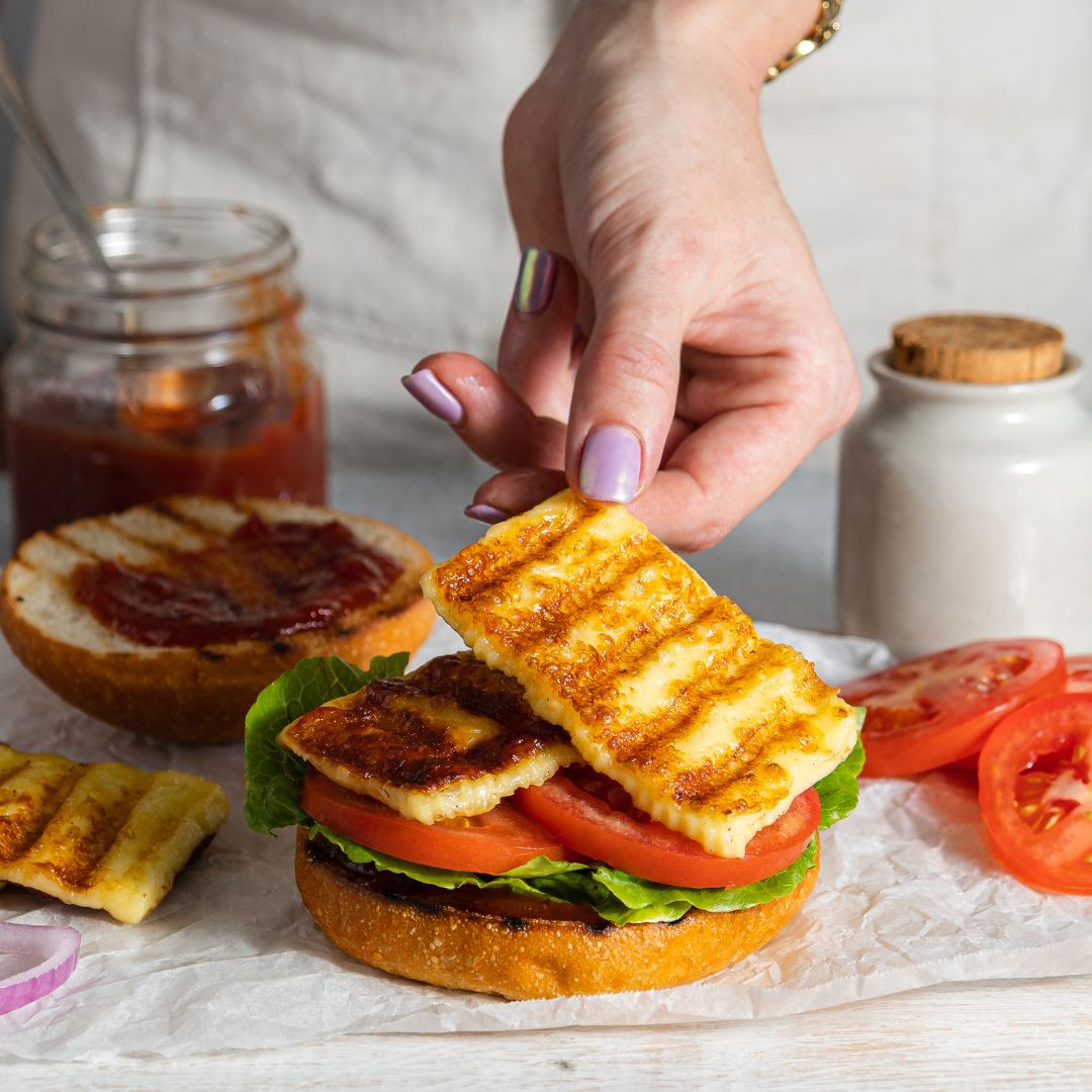 Ferry Road Halloumi Burger