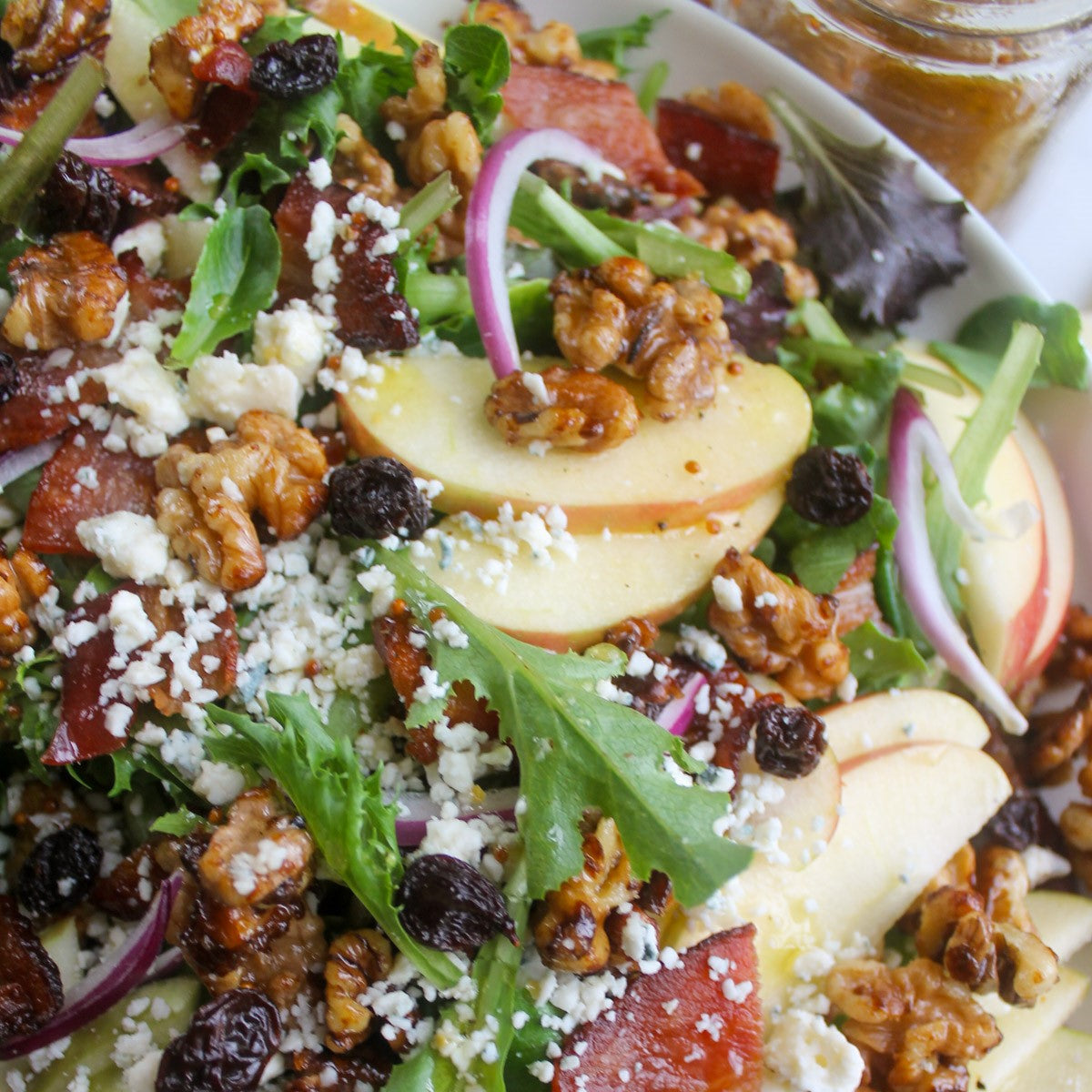 Windsor Blue, Apple and Walnut Salad