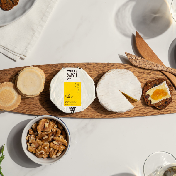 Probiotic Brie in wrapper