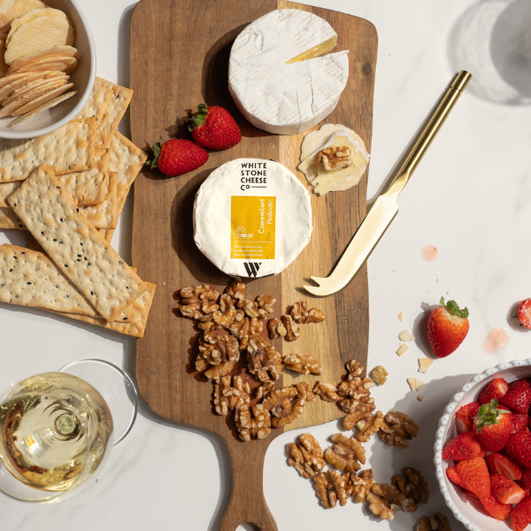Probiotic Camembert in wrapper