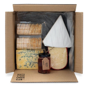 Whitestone Cheese, crackers & jar of quince jelly as example box