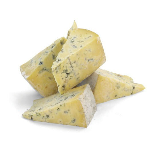 Highland Blue Cheese cut into wedges