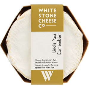 Retail pack of Lindis Pass Camembert